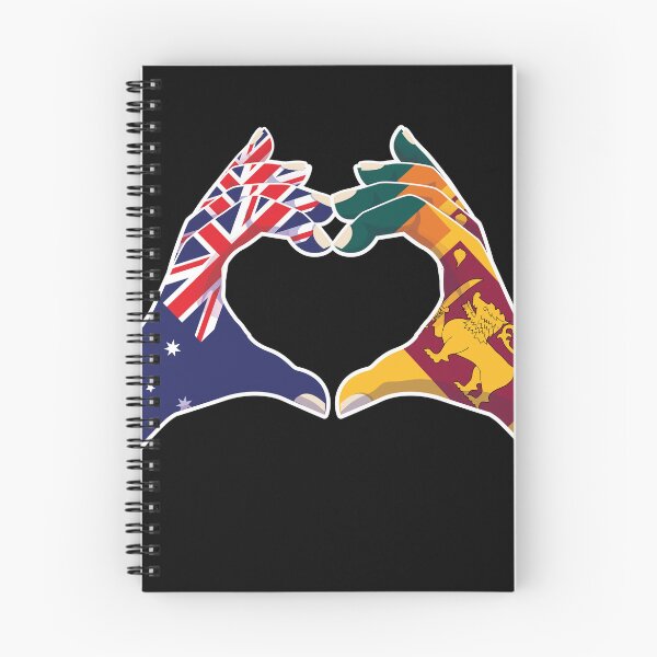 Item preview, Sri Lanka Sri Lankan Australian Australia Love Heart Peace designed and sold by FlagX.