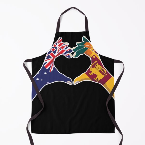 Item preview, Sri Lanka Sri Lankan Australian Australia Love Heart Peace designed and sold by FlagX.