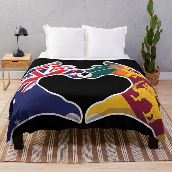 Item preview, Sri Lanka Sri Lankan Australian Australia Love Heart Peace designed and sold by FlagX.