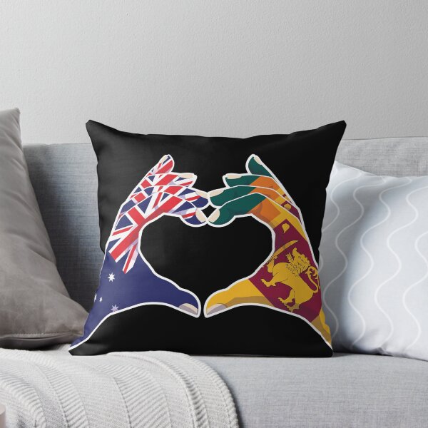 Item preview, Sri Lanka Sri Lankan Australian Australia Love Heart Peace designed and sold by FlagX.