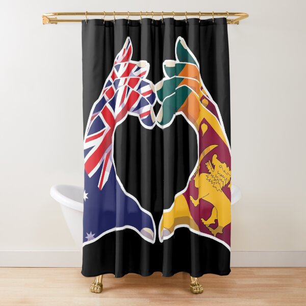 Item preview, Sri Lanka Sri Lankan Australian Australia Love Heart Peace designed and sold by FlagX.