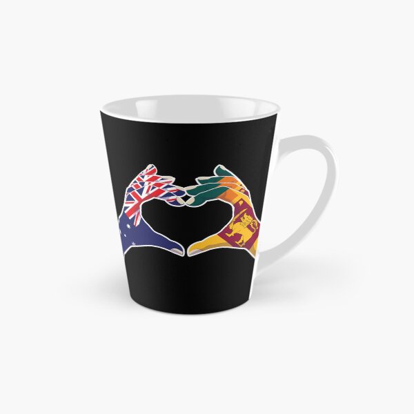 Item preview, Sri Lanka Sri Lankan Australian Australia Love Heart Peace designed and sold by FlagX.