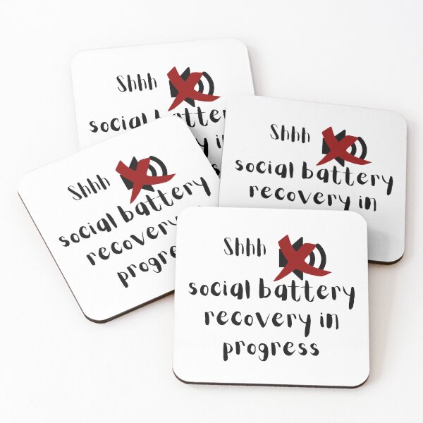 Item preview, Social Battery Recovery designed and sold by tranquil-haven.