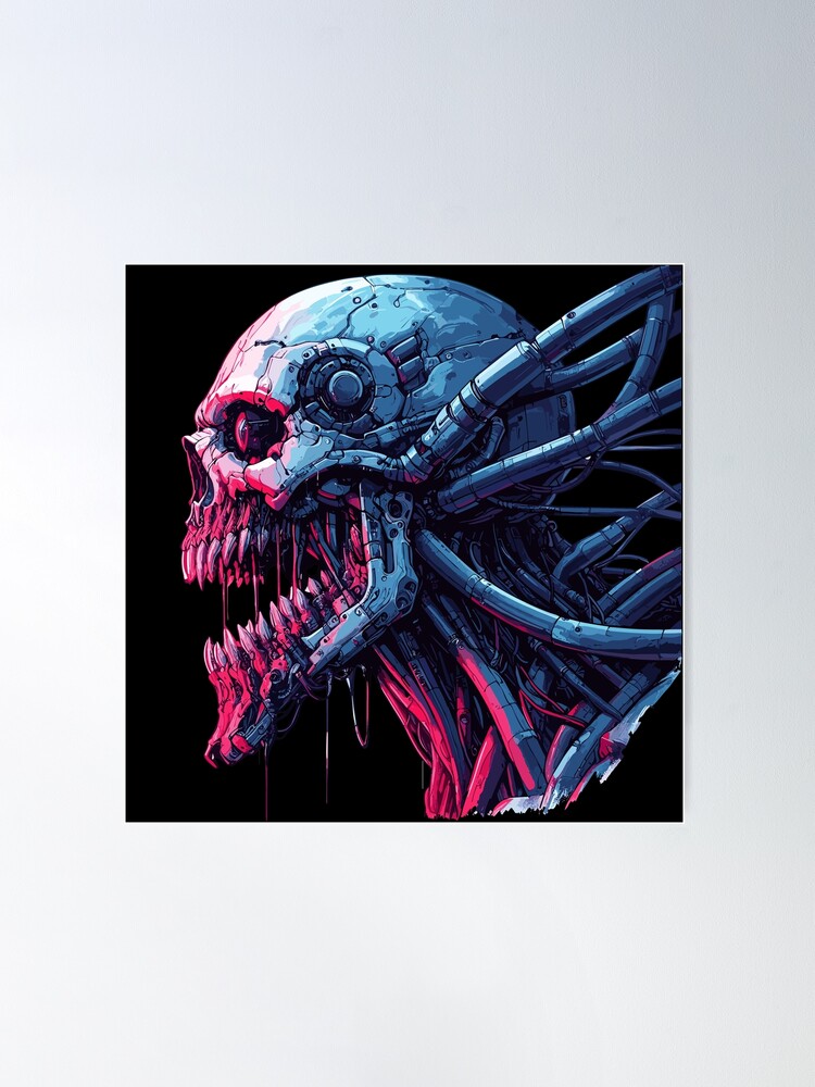 スケルトン ホラーアート スケルトン ホラーアート fposter,large,wall_texture,