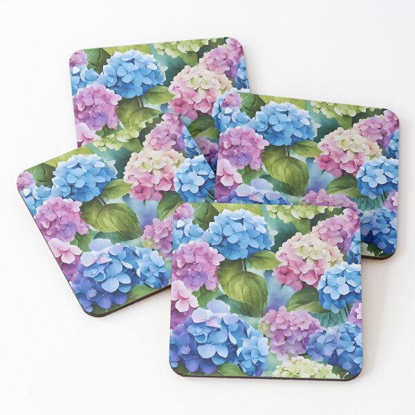 Item preview, Hydrangea Hues - Enchanting Watercolor Floral Art designed and sold by colorvisionart.