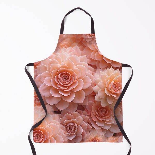 Item preview, Apricot Crush Colour of the Year 2024 with Succulents designed and sold by NadineMay.