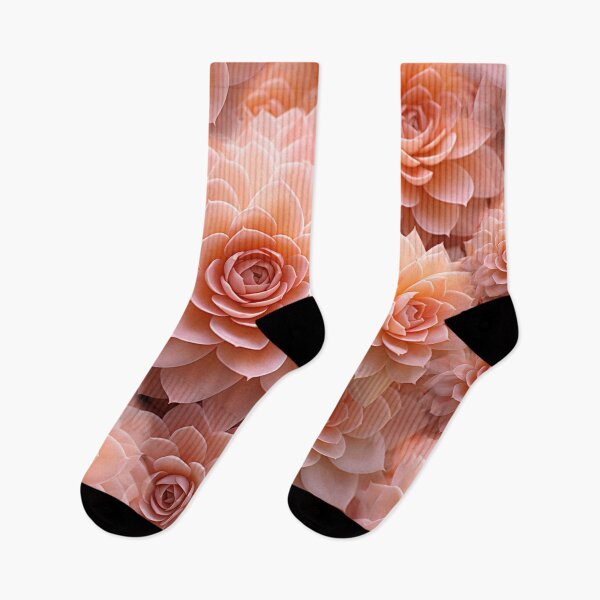 Item preview, Apricot Crush Colour of the Year 2024 with Succulents designed and sold by NadineMay.