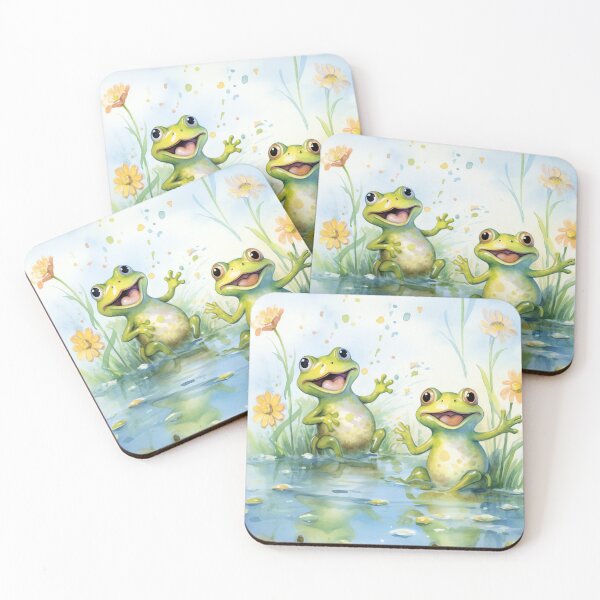 Item preview, Frog Serenade designed and sold by cute-animals99.