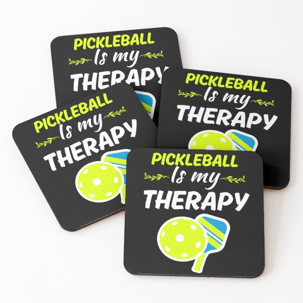 Item preview, Pickleball is my therapy, funny pickleball sport fanatic, pickleballer master designed and sold by NBSStore.