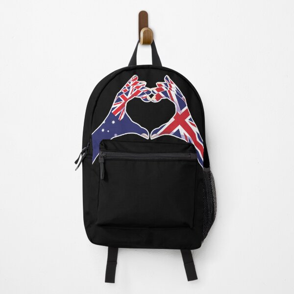 Artikelvorschau, Großbritannien Vereinigtes Königreich Britisch-Australier Australien Love Heart Peace entworfen und verkauft von FlagX.