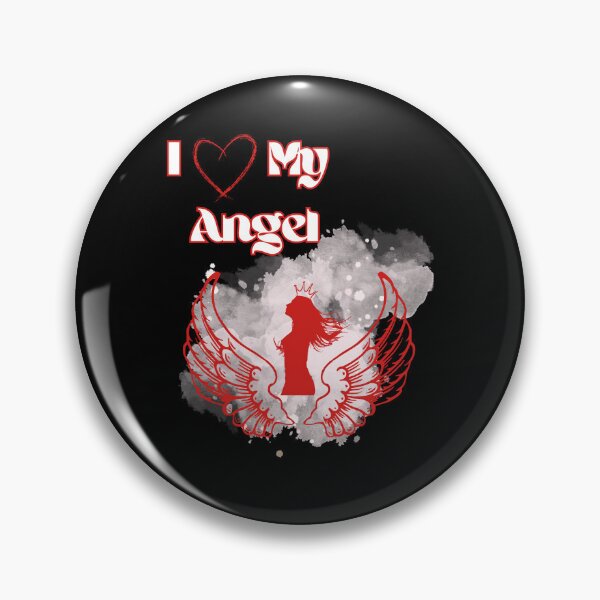 Item preview, I love My gf , Angle funny designed and sold by DesignRhythm.