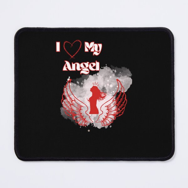 Item preview, I love My gf , Angle funny designed and sold by DesignRhythm.
