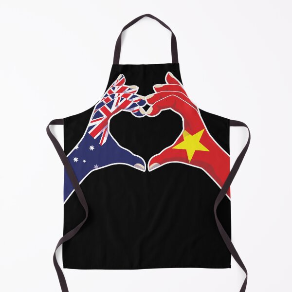Item preview, Vietnam Vietnamese Australian Australia Love Heart Peace designed and sold by FlagX.
