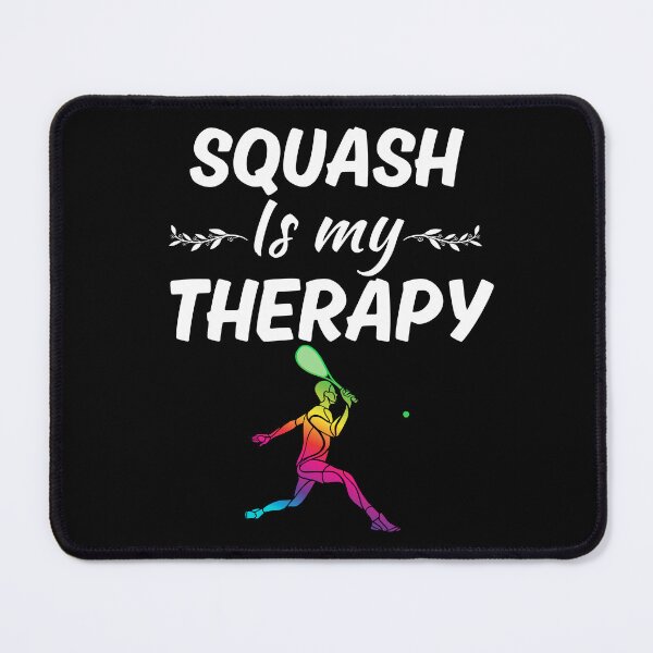 Item preview, Squash is my therapy, funny squash sport club fan, saying or quote designed and sold by NBSStore.