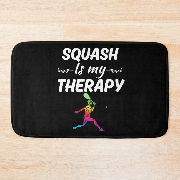 Item preview, Squash is my therapy, funny squash sport club fan, saying or quote designed and sold by NBSStore.
