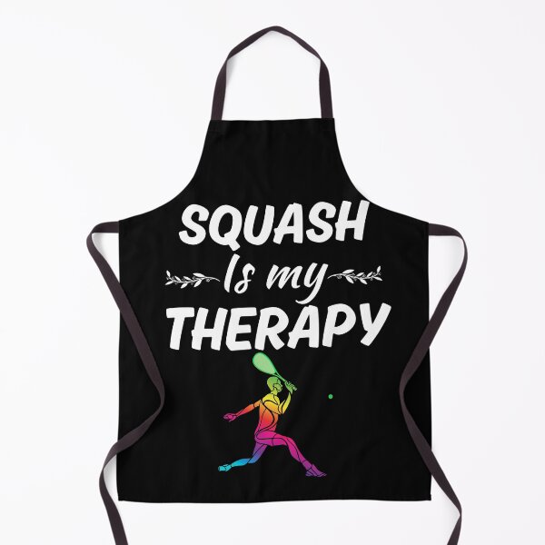 Item preview, Squash is my therapy, funny squash sport club fan, saying or quote designed and sold by NBSStore.