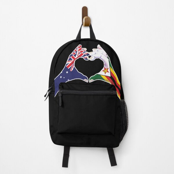 Item preview, Zimbabwe Zimbabwean Australian Australia Love Heart Peace designed and sold by FlagX.