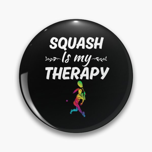 Item preview, Squash is my therapy, funny squash sport club fan, saying or quote, for squash girl designed and sold by NBSStore.