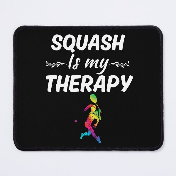 Item preview, Squash is my therapy, funny squash sport club fan, saying or quote, for squash girl designed and sold by NBSStore.