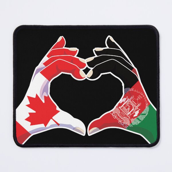 Item preview, Afghanistan Afghan Canadian Canada Love Heart Peace designed and sold by FlagX.