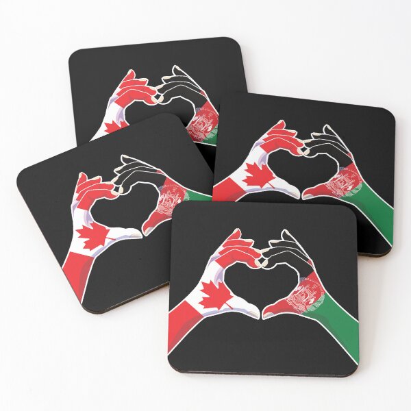 Item preview, Afghanistan Afghan Canadian Canada Love Heart Peace designed and sold by FlagX.