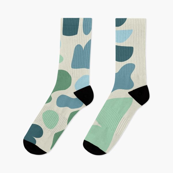 Item preview, green shapes abstract designed and sold by anneamanda.