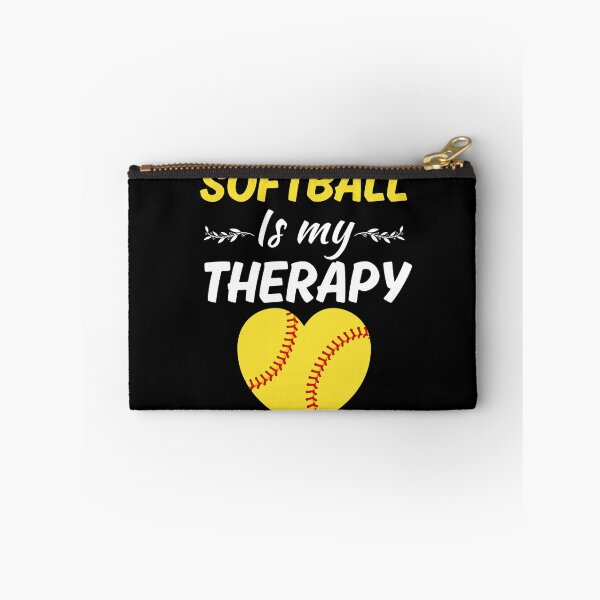 Item preview, Softball is my therapy, funny softball game player or fan, softballer club designed and sold by NBSStore.