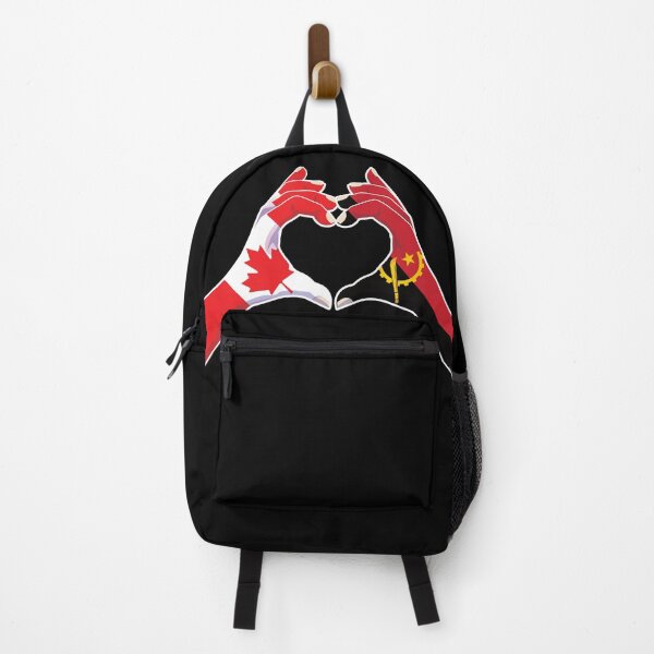 Item preview, Angola Angolan Canada Canadian Love Heart Peace designed and sold by FlagX.