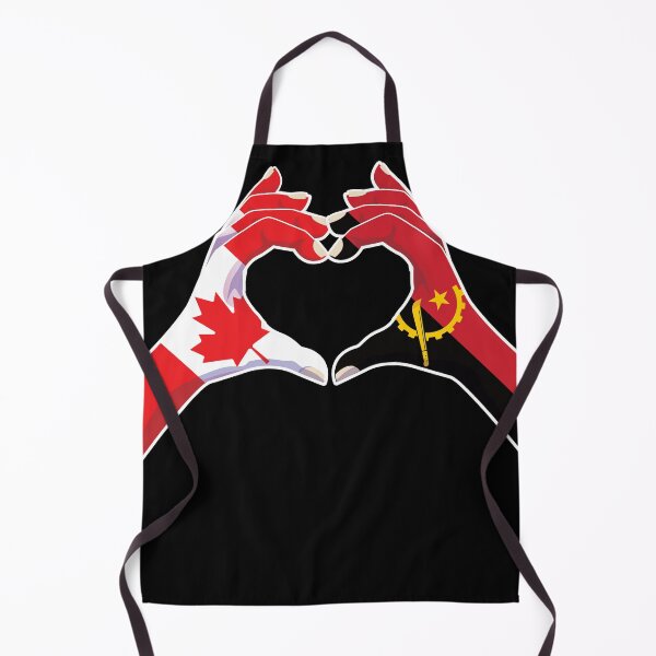 Item preview, Angola Angolan Canada Canadian Love Heart Peace designed and sold by FlagX.