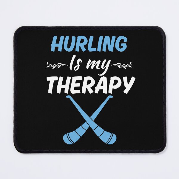 Item preview, Hurling is my therapy, funny hurler, hurling sport or game fan lover team designed and sold by NBSStore.
