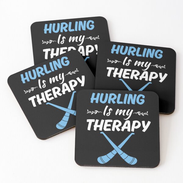 Item preview, Hurling is my therapy, funny hurler, hurling sport or game fan lover team designed and sold by NBSStore.