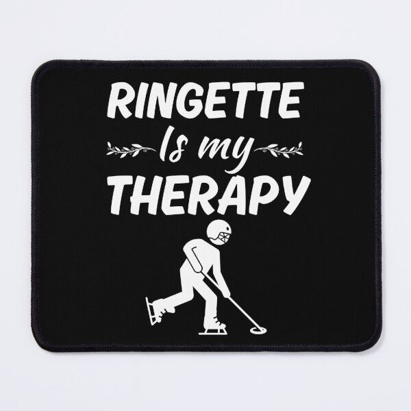 Item preview, Ringette is my therapy, ringette player life designed and sold by NBSStore.