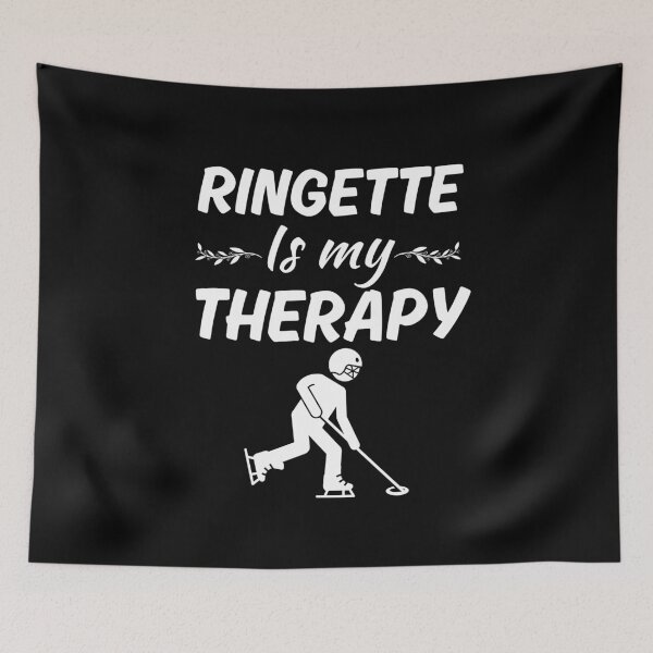 Item preview, Ringette is my therapy, ringette player life  designed and sold by NBSStore.