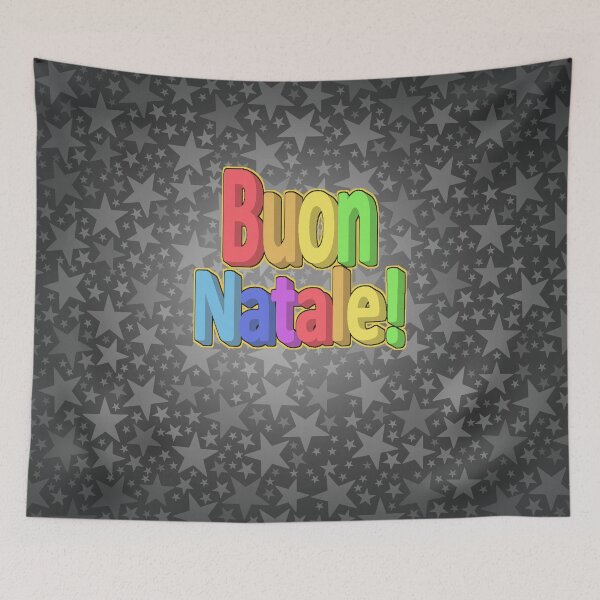 Item preview, buon natale colorato designed and sold by ZiphGames.