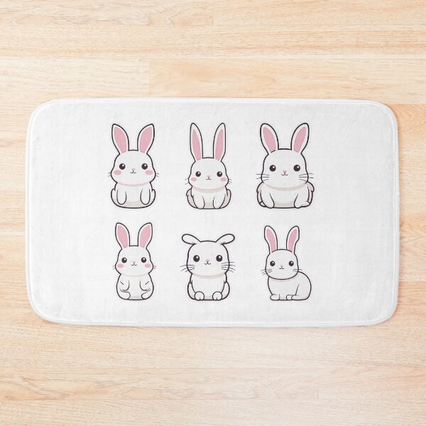 Item preview, Cute Kawaii Bunny  designed and sold by ThatBBStore.