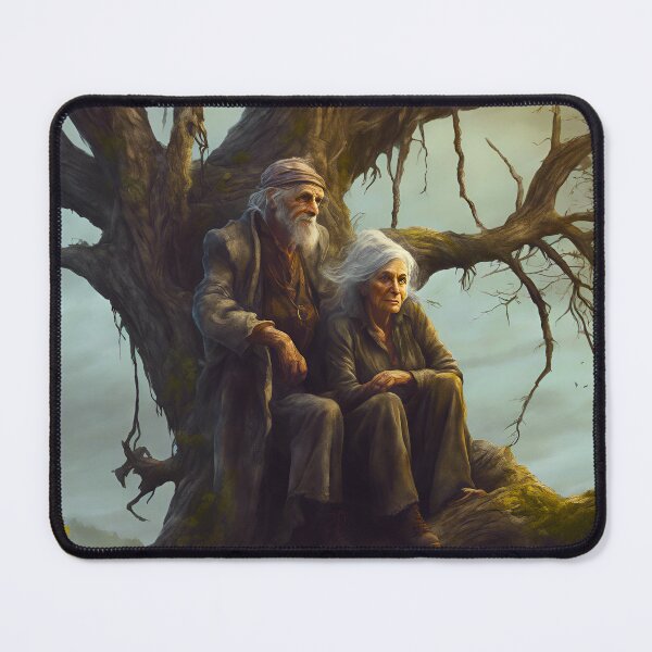 Item preview, Man and Woman in a tree designed and sold by Mugpics.