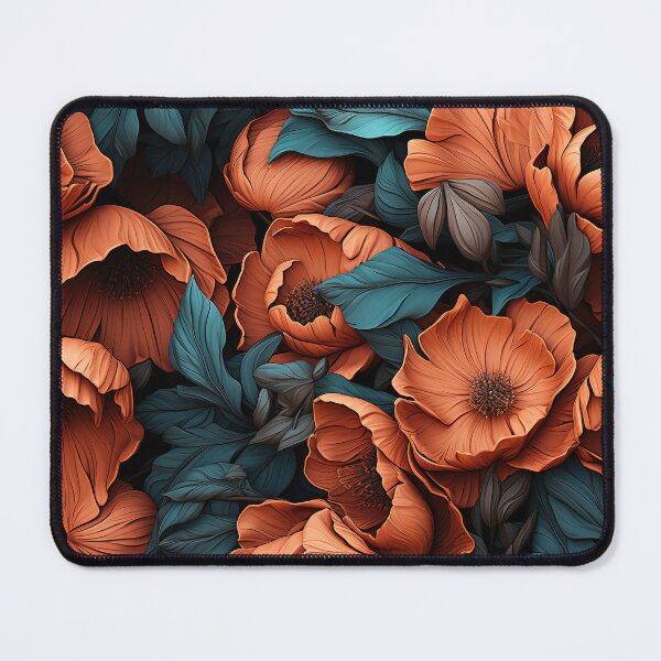 Item preview, Poppy Tile 24: Crimson Whispers in a Field of Silk, Black-Eyed Beauties in Sun-Kissed Tissue Paper. designed and sold by TheBrainArt.