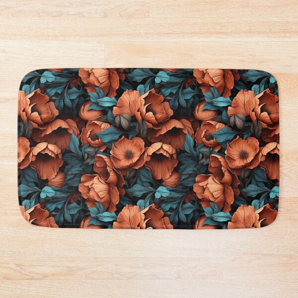 Item preview, Poppy Tile 24: Crimson Whispers in a Field of Silk, Black-Eyed Beauties in Sun-Kissed Tissue Paper. designed and sold by TheBrainArt.