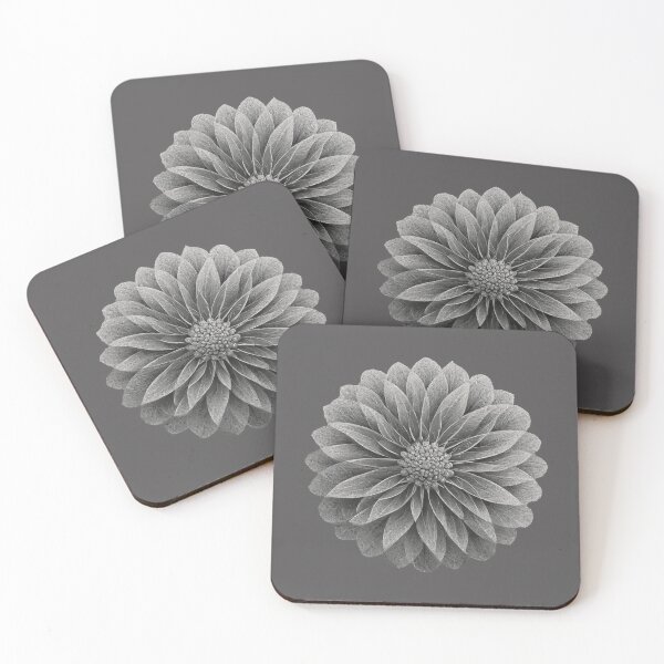 Item preview, Fantasy Flower Art Monochromatic designed and sold by Lelijo.