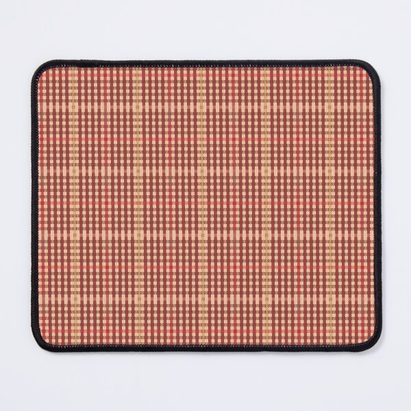 Item preview, Buffalo check with texture in red and brown | Pattern designed and sold by colorofmagic.