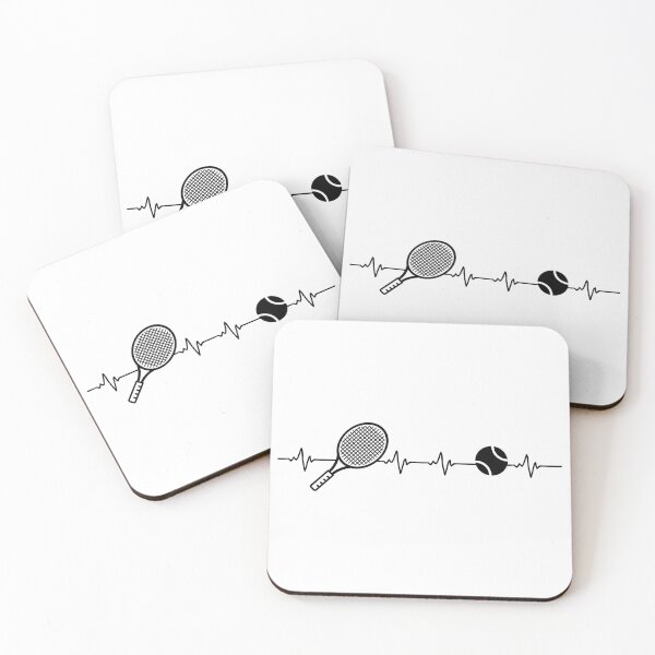Item preview, Tennis Heartbeat designed and sold by Coffee Lifestyle.