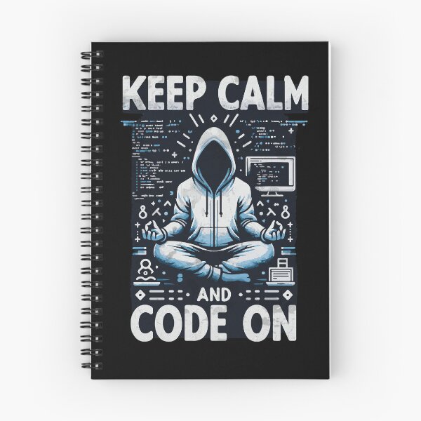 Item preview, Keep Calm and Code On Meditation Design designed and sold by Sir Meow Meow.