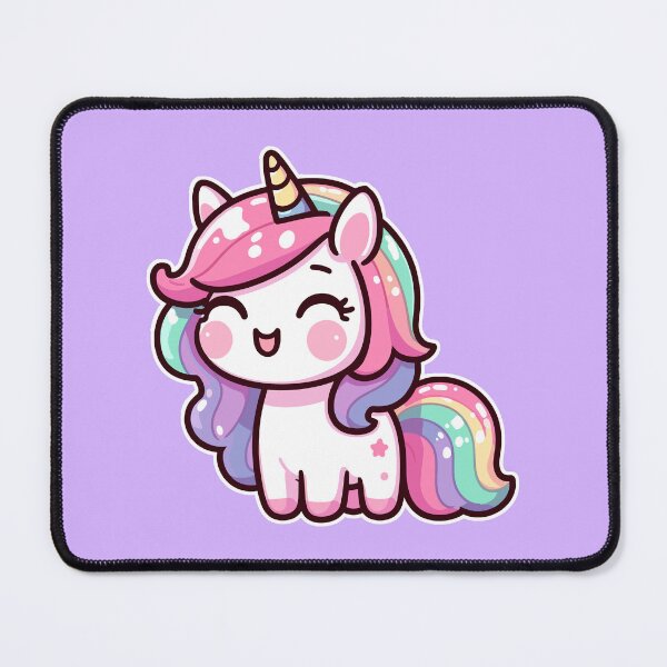 Item preview, Kawaii Cute Unicorn 1 designed and sold by panchiTWO.