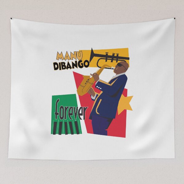 Item preview, MANU DIBANGO FOREVER designed and sold by AfricArt237.