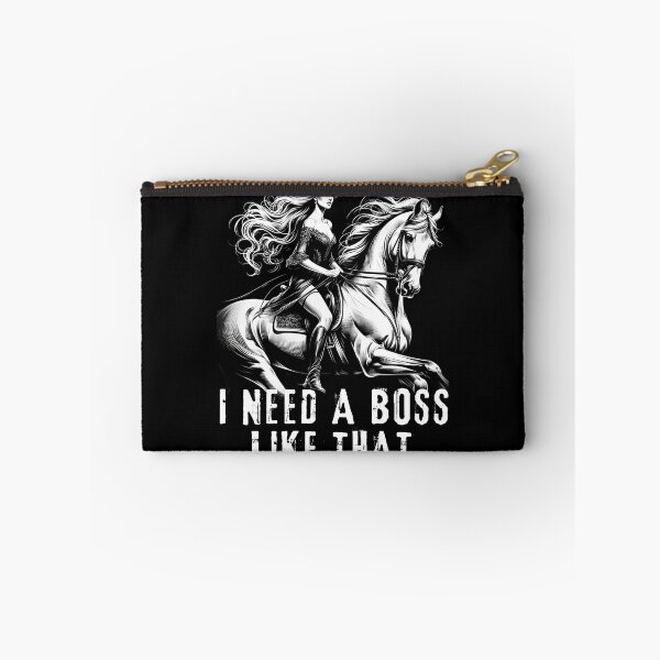 Item preview, I Need a Boss Like That | I'm Looking for a Wife Girlfriend | Galloping Grace Woman and Horse designed and sold by irek07.