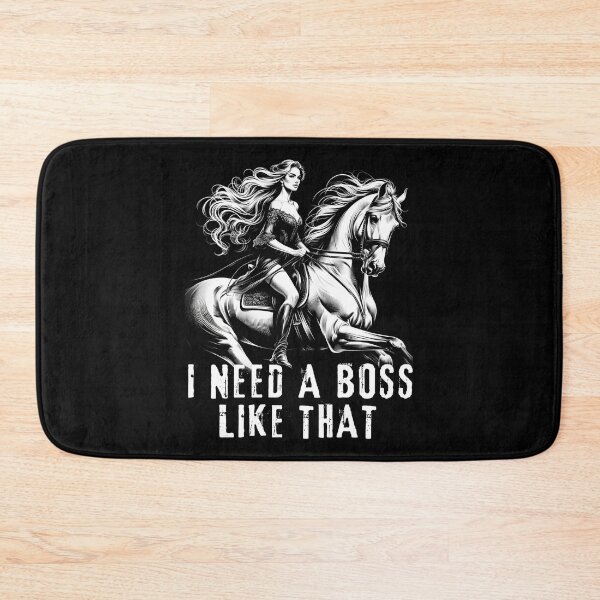 Item preview, I Need a Boss Like That | I'm Looking for a Wife Girlfriend | Galloping Grace Woman and Horse designed and sold by irek07.
