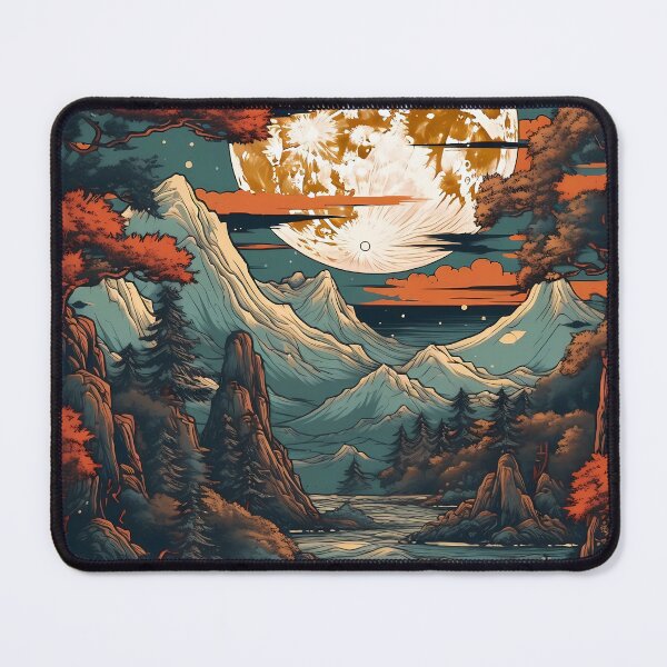 Item preview, New World with Our Stunning Nature Art Print designed and sold by GiveMeMood.