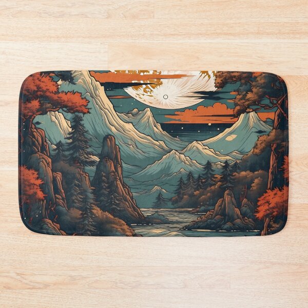 Item preview, New World with Our Stunning Nature Art Print designed and sold by GiveMeMood.