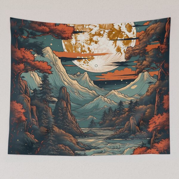 Item preview, New World with Our Stunning Nature Art Print designed and sold by GiveMeMood.