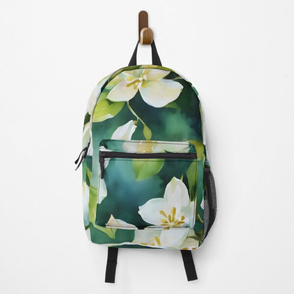 Item preview, Watercolor Jasmine Jamboree - Vibrant Floral Art designed and sold by colorvisionart.